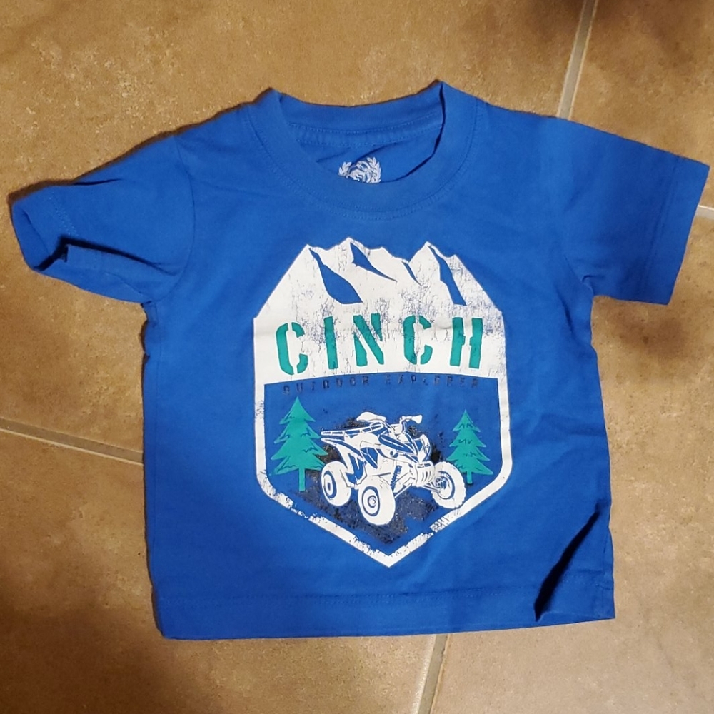 Blue Cinch Tshirt